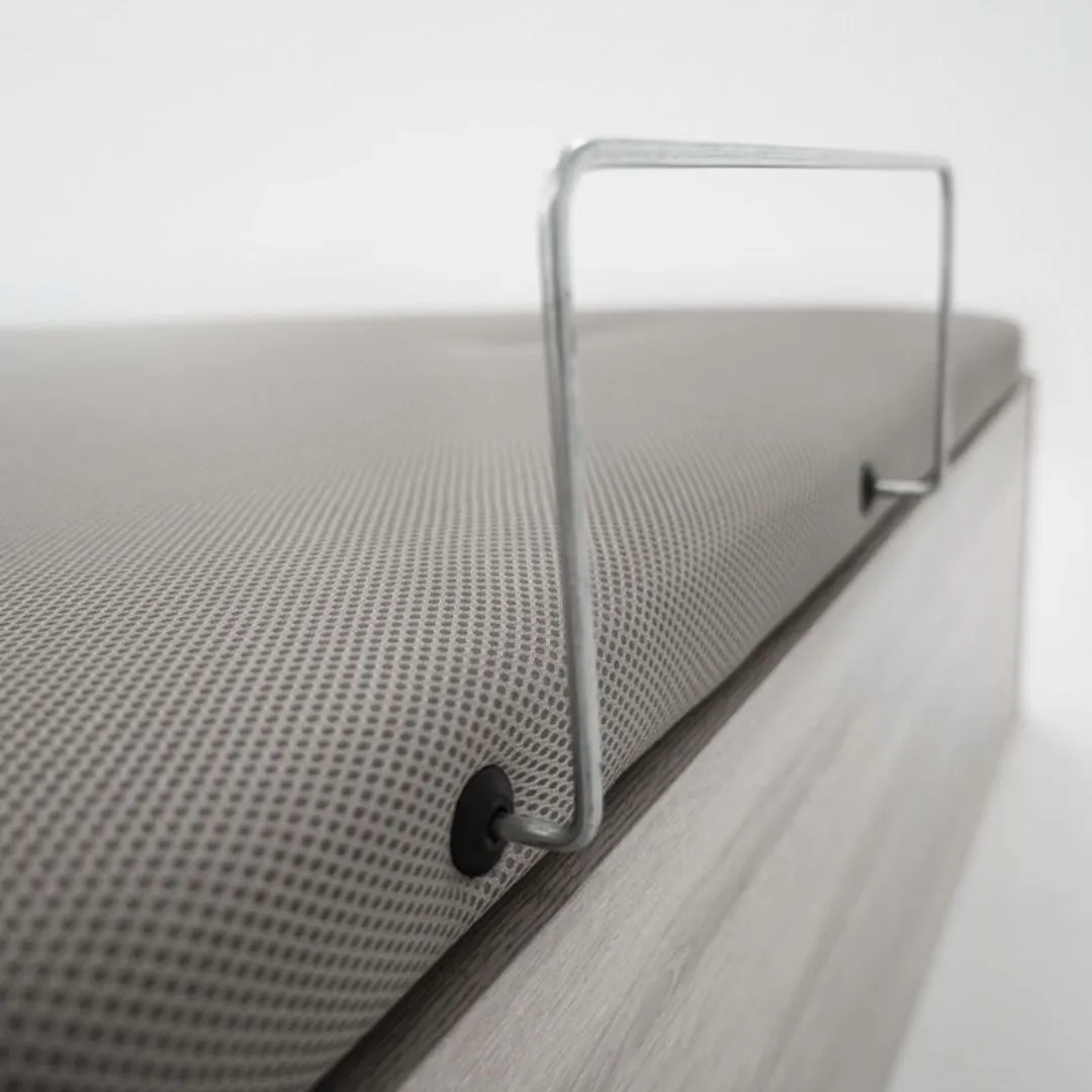 PACK COLCHÓN CARBONO + CANAPÉ DE MADERA + ALMOHADA - Imagen 7