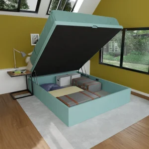 CANAPÉ ABATIBLE POLIPIEL CUADRADO