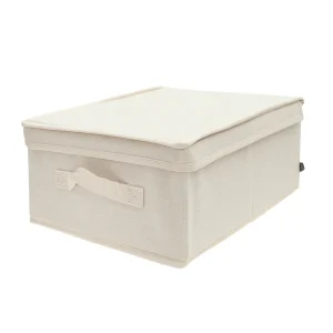 Caja plegable c/tapa y asa