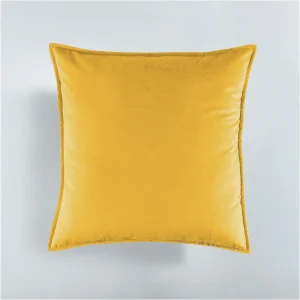 Funda De Cojín Velvet Mostaza