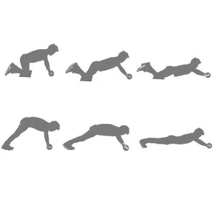 Rueda Abdominal con Cojín