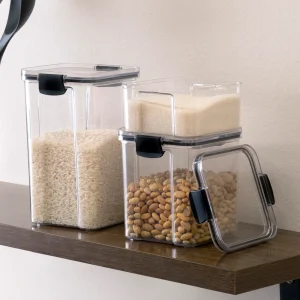 Set De Contenedores Acrílico