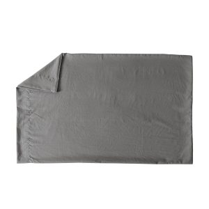 Fundas De Almohada Washed Gris