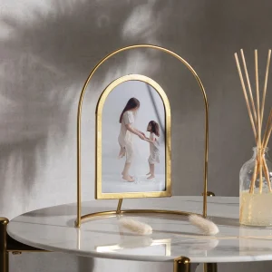 Decoración Portarretratos Gold