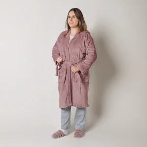 Bata De Descanso Lila