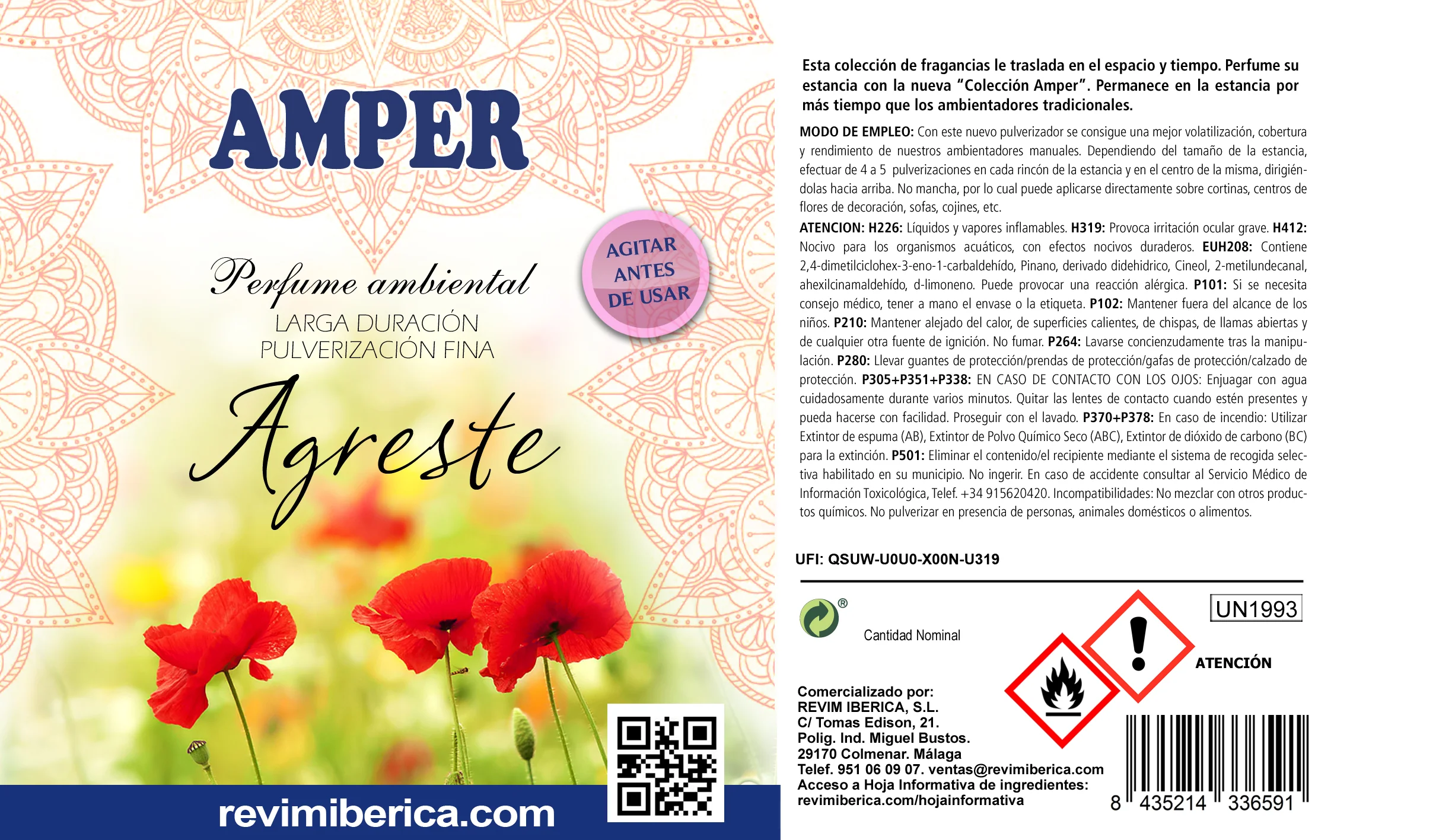 Ambientador Agreste | Aroma natural a flores del campo, limpio y refrescante - Imagen 7