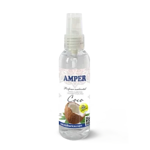 Ambientador aroma COCO AMPER | Aroma tropical con leche y agua de coco