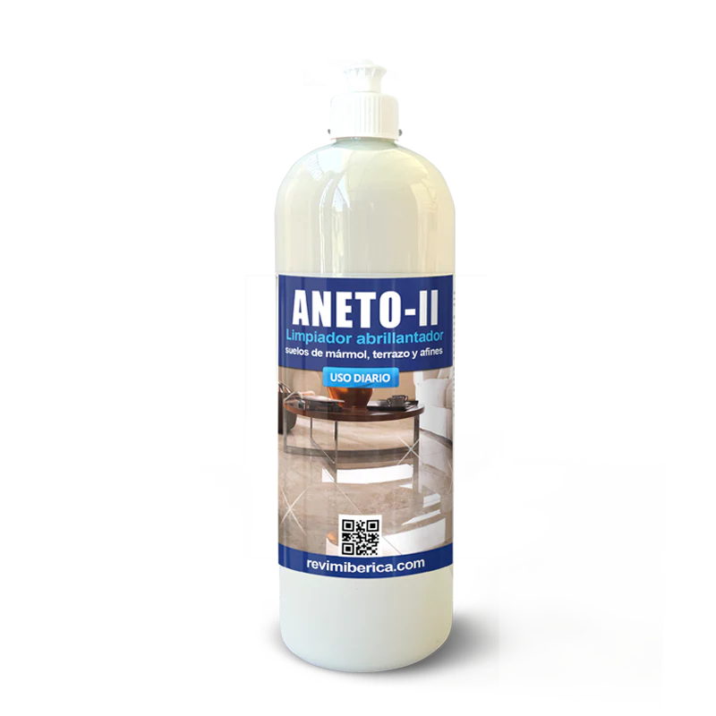 Fregasuelos Limpiador y Abrillantador ANETO-ll | Mármol, Terrazo y Suelos Delicados