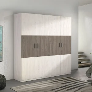 ARMARIO DORMITORIO 4 PUERTAS