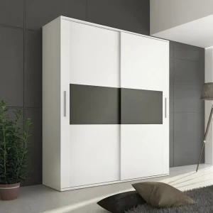 ARMARIO PUERTAS CORREDERAS GRAFITO