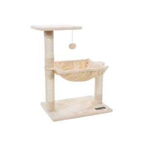 Árbol para Gato con Cesta de Peluche