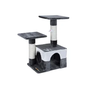 Árbol para Gatos de Color Gris