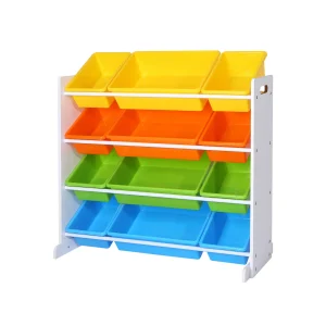 Caja de Juguetes de 4 Colores