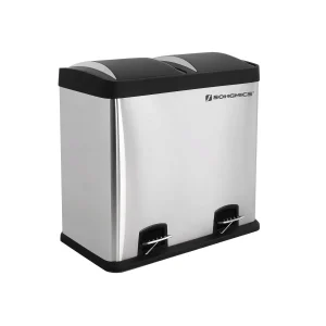 Cubo de Basura de Acero Inoxidable