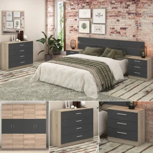 DORMITORIO COMPLETO DECOR