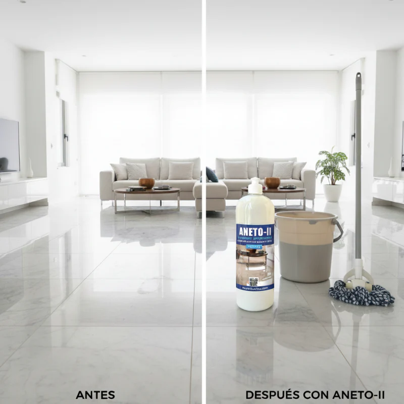 Fregasuelos Limpiador y Abrillantador ANETO-ll | Mármol, Terrazo y Suelos Delicados - Imagen 6