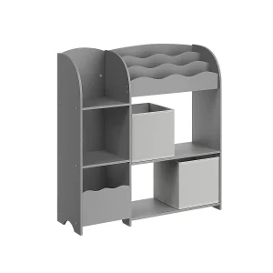 Estantería de Juguetes Librería Infantil Armario para Dormitorio con Cajas