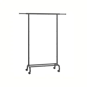 Burro para Ropa Tendedero 40 x (83-112) x 156 cm Negro Tinta