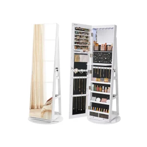 Espejo Joyero Blanco