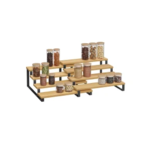 Juego de 2 Estantes para Especias 4 Niveles
