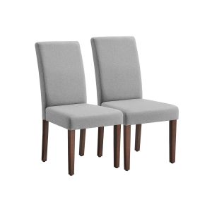 Sillas de comedor con respaldo alto y asiento acolchado cómodas