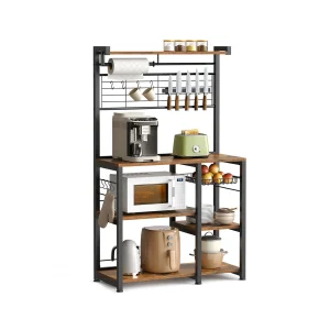 Estantería de Cocina Soporte para Panadería Cesta de Alambre Soporte de Papel