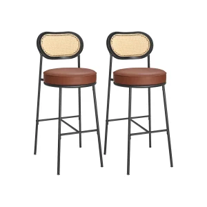 Juego de 2 Taburetes de Bar