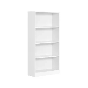 Librería de 4 Pisos con Estantes Ajustables