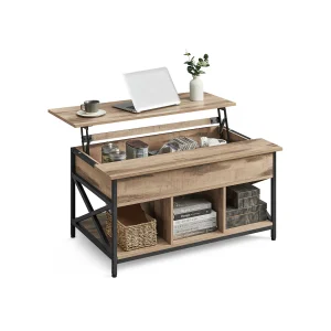 Mesa de Café con Tablero Elevable