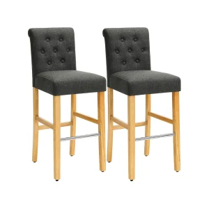 Juego de 2 Taburetes de Bar