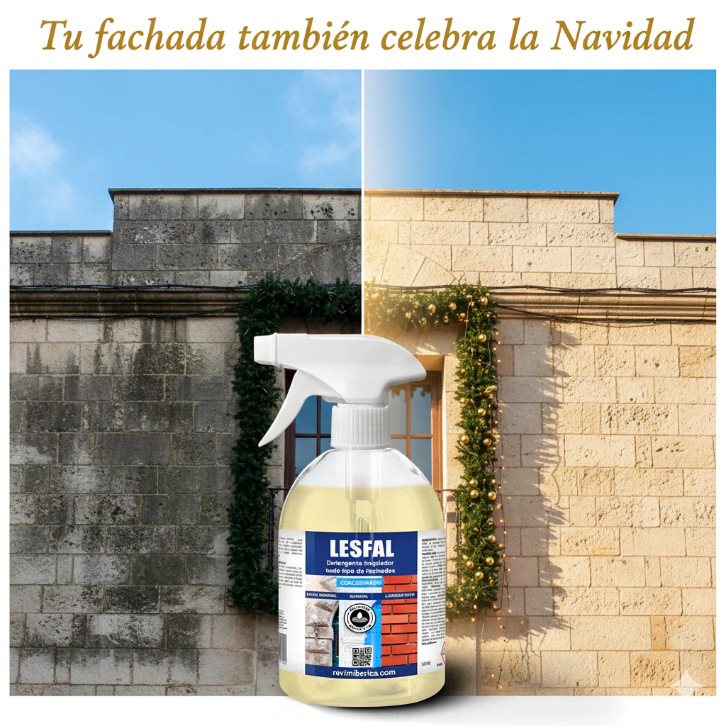 LESFAL AMPER – Limpieza de fachadas y renovación exterior navideña - Imagen 8