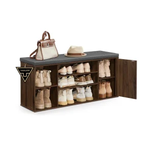 Banco zapatero con almacenaje y montaje ultrarrápido