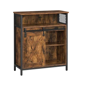 Aparador con Puerta Corrediza de Granero