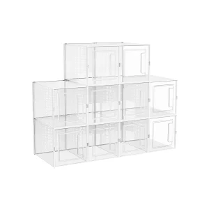 Cajas de Zapatos Transparente