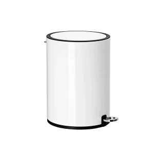 Papelera Baño,Cubo de Basura de Baño con Tapa Cierre Suave con Pedal