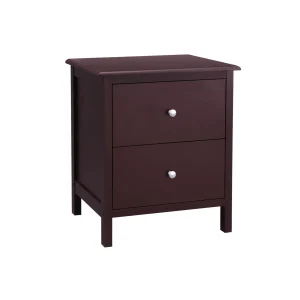 Mesita de Noche con Cajones Sofá de Dormitorio o Sala de Estar