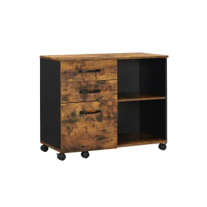 Armario de archivador Lateral con 3 cajones