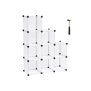 Organizador De Almacenamiento De 9 Cubos