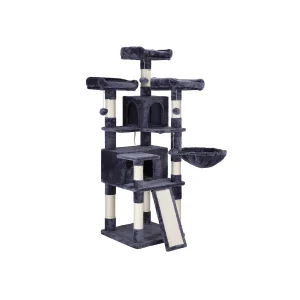 Árbol para Gatos Gris Ahumado