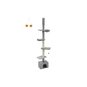 Árbol para Gatos 231-291 cm Altura Ajustable