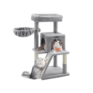 Árbol para Gatos con Rascador Torre