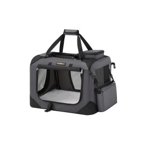 Caja de Transporte para Perros Gris