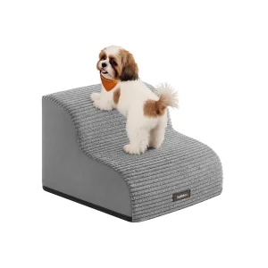 Escalera para perros impermeable con diseño antideslizante y asa