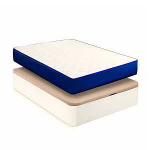 PACK COLCHÓN INFANTIL Y CANAPÉ DE MADERA