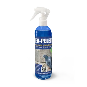 Ahuyentador de Palomas y Aves AMPER – Repelente orgánico no tóxico para terrazas y balcones