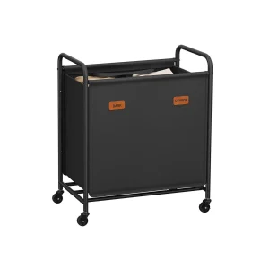 Cesto de Ropa con Ruedas Compartimentos