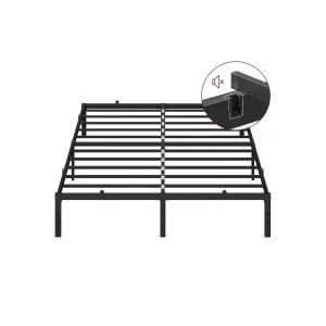 Modernes Metallbettgestell mit Stauraum