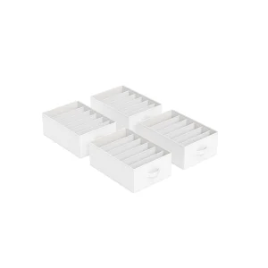 Organizadores de Cajón Armario Compartimentos Plegables para Pantalones