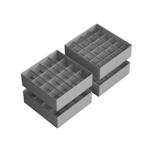 Organizadores de Cajones Compartimentos Cajas Plegables para Armario