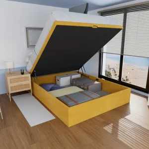 CANAPÉ ABATIBLE CHENILLA CUADRADO